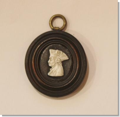 MINIATURE DOLLS HOUSE SILLOUETTE of FREDERICK THE GREAT RUSSIA