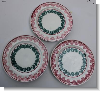 DINER PLATES GEORGE JONES & SONS